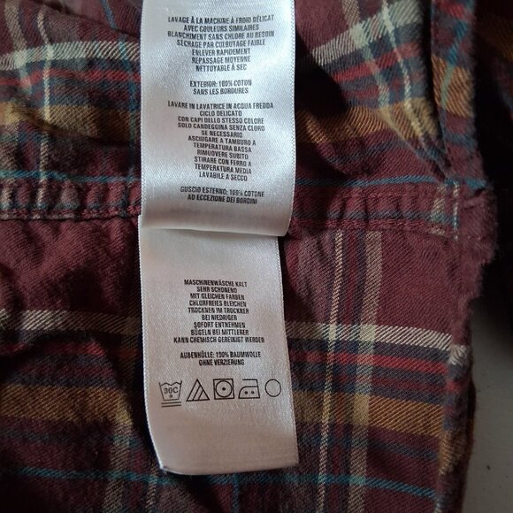 Reworked Upcycled Death Row Records Shirt Men XXL Columbia Long Slv Plaid Rap - Picture 9 of 16